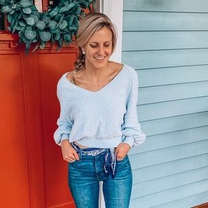 Free people cropped sweater